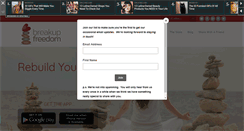 Desktop Screenshot of breakupfreedom.com