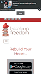 Mobile Screenshot of breakupfreedom.com